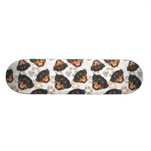 Mönsterhunden tafsar Rottweiler Mini Skateboard Bräda 18,5 Cm