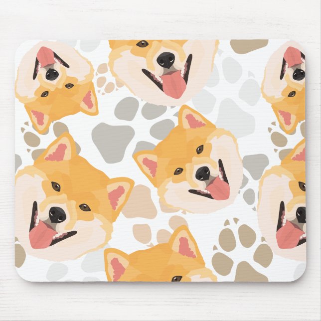 Mönsterhunden tafsar Shiba Inu Musmatta (Framsidan)