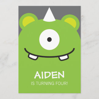 Monsterinbjudan Inbjudningar