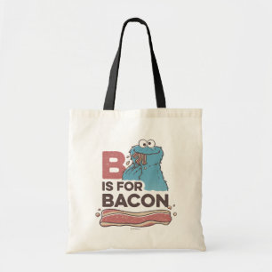Monsterkaka   B är för Bacon Tygkasse