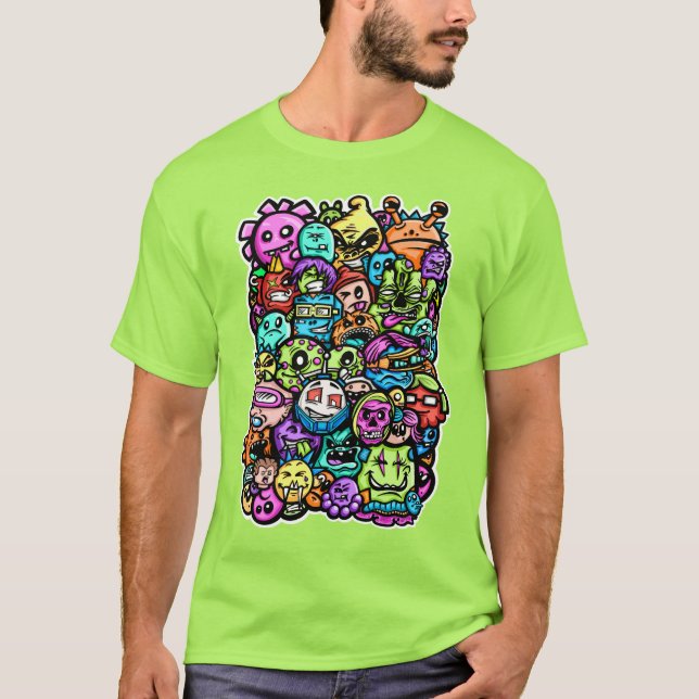 Monsterkassett T Shirt (Framsida)