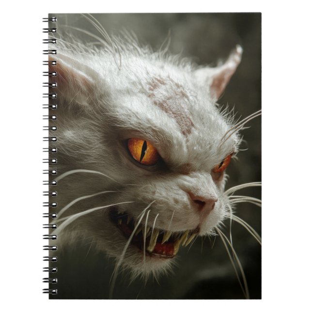 Monsterkatt  anteckningsbok (Framsidan)