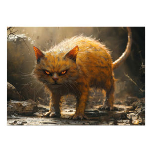 Monsterkatt fototryck
