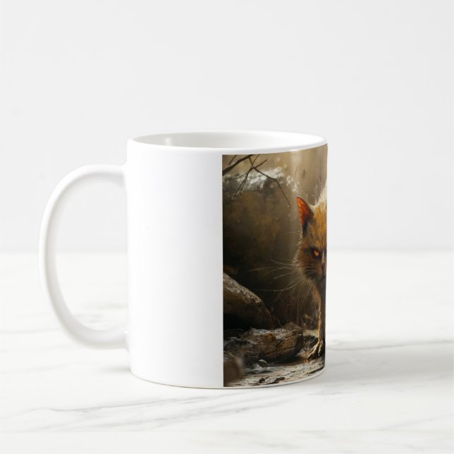 Monsterkatt  kaffemugg (Vänster)