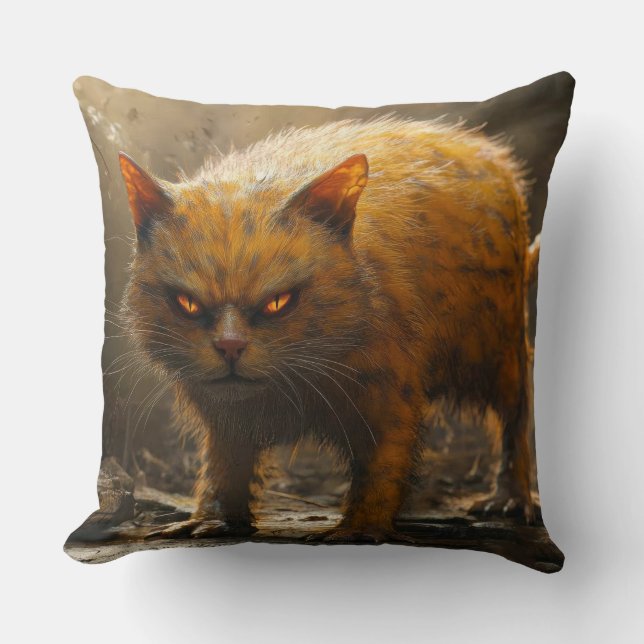 Monsterkatt  kudde (Framsida)