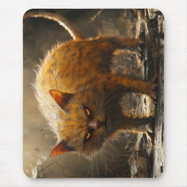 Monsterkatt  musmatta (Framsidan)