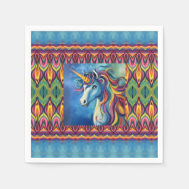 Mönsterkombination från Unicorn 2 Pappersservett