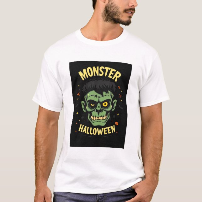 Monsterläge – Halloween T Shirt (Framsida)