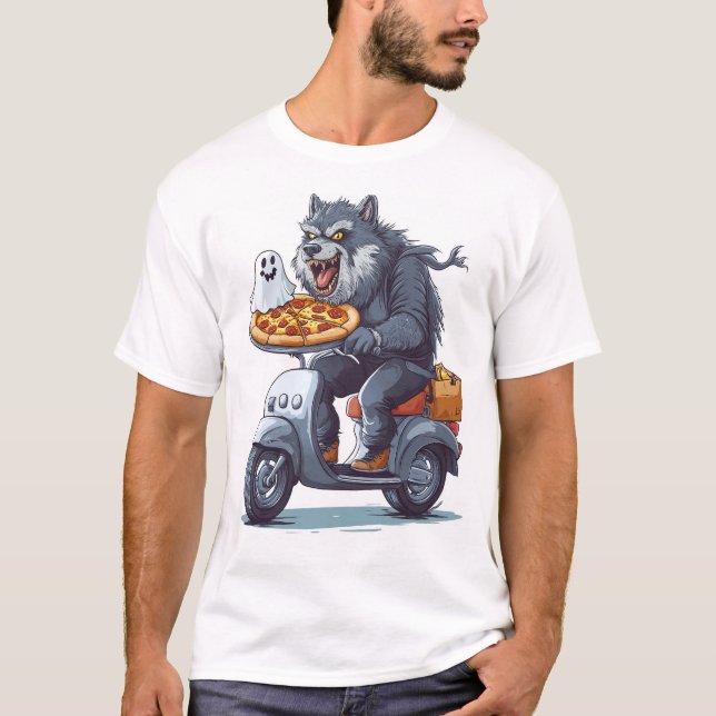 Monsterleveranstjänst T Shirt (Framsida)