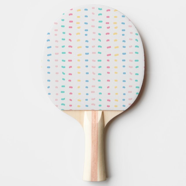 Mönsterlinjer Pingisracket (Framsidan)