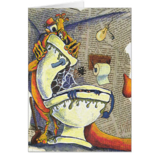 monsterloo-kort hälsningskort