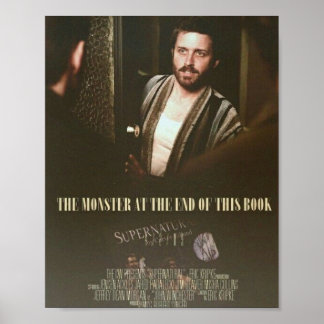 Monstern i slutet av Bok Poster