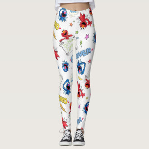 Monstern i slutet av denna historia Mönster Leggings