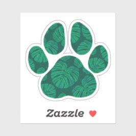 Monsterra Tass Klistermärken