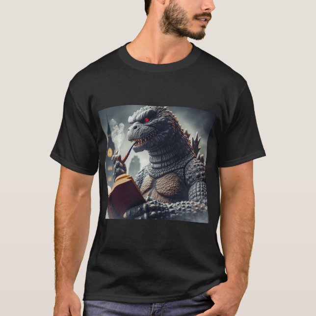 Monsterrökning, ondska t shirt (Framsida)