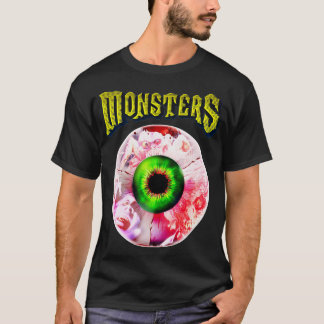 MONSTERS 80s Cult Horror Anthology T Shirt