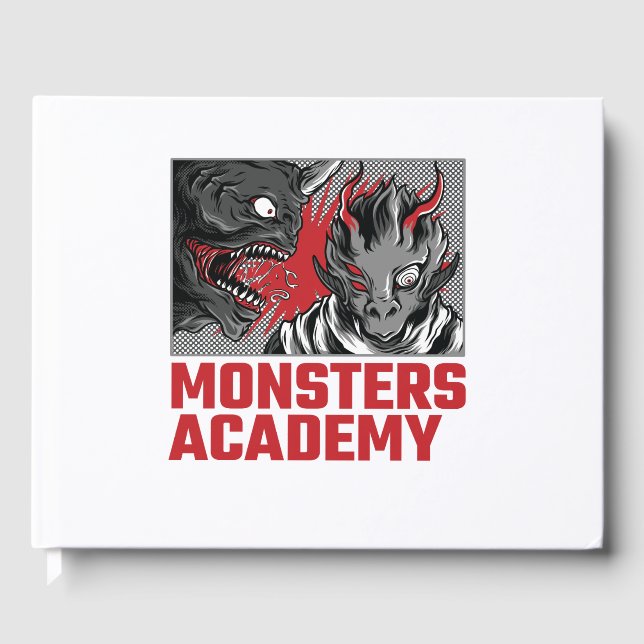 MONSTERS ACADEMY GÄSTBÖCKER (Framsida)
