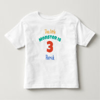 Monsters Birthday Den här lilla monstret lägger ti