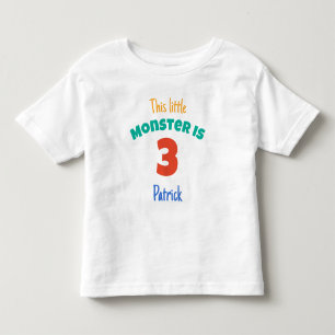 Monsters Birthday Den här lilla monstret lägger ti T Shirt