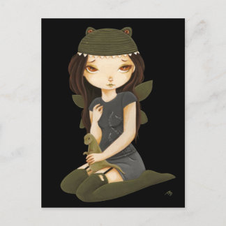 Monsters - Dinosaur fairy monster Vykort