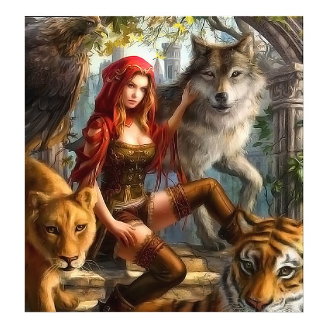 Monsters drottning fototryck (Framsidan)