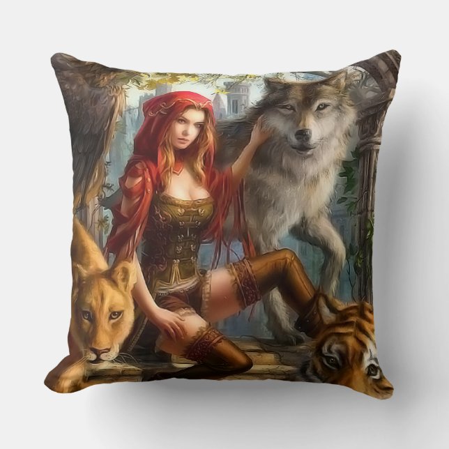 Monsters drottning kudde (Framsida)