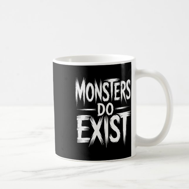 Monsters finns där.. kaffemugg (Höger)