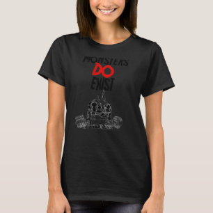 Monsters finns en kraftfull drivrutin t shirt