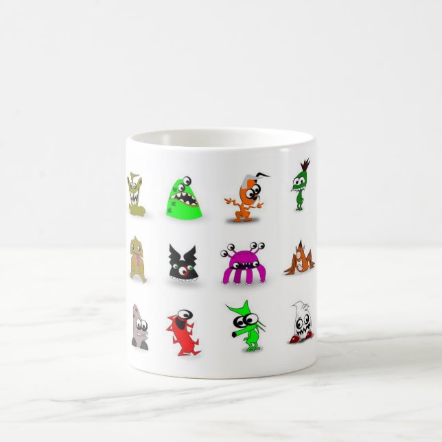 Monsters Full set Kaffemugg (Center)
