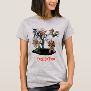 Monsters Goblins Creatures Halloween Tee