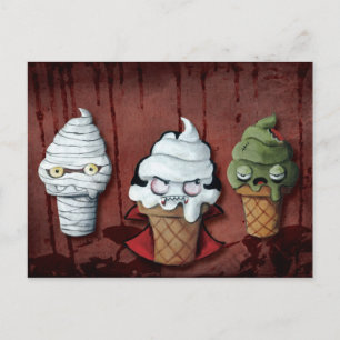 Monsters Halloween Team! Vykort