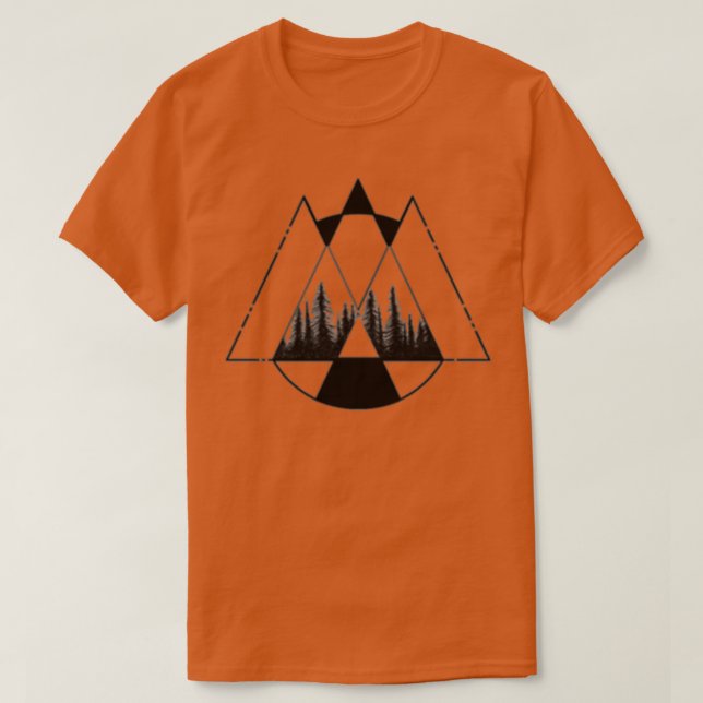 Monsters och Manar bergsberget Ljud T Shirt (Design framsida)