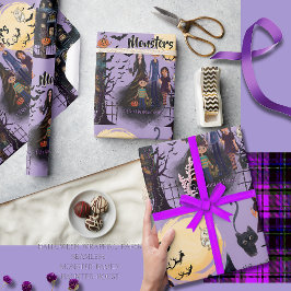 Monsters of the Haunted House Continuous Halloween Presentpapper