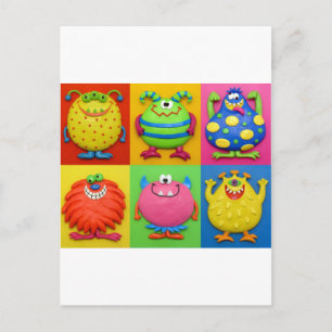 Monsters Vykort