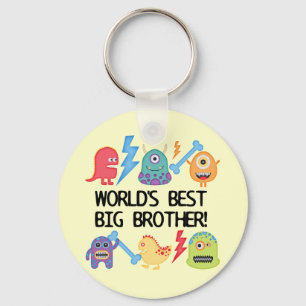 Monsters World's Best Big Brother Nyckelring