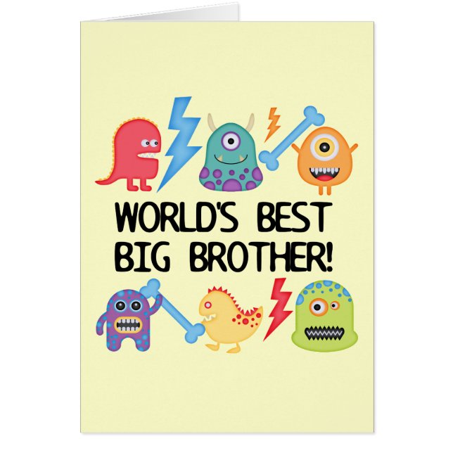 Monsters World's Best Big Brother OBS Kort (Framsidan)