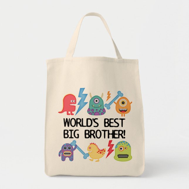 Monsters World's Best Big Brother Tygkasse (Framsidan)