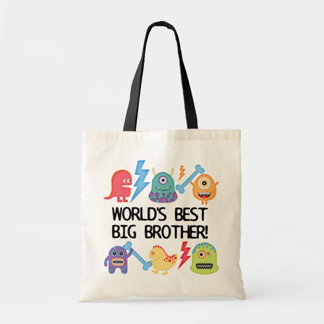 Monsters World's Best Big Brother Tygkasse (Framsidan)