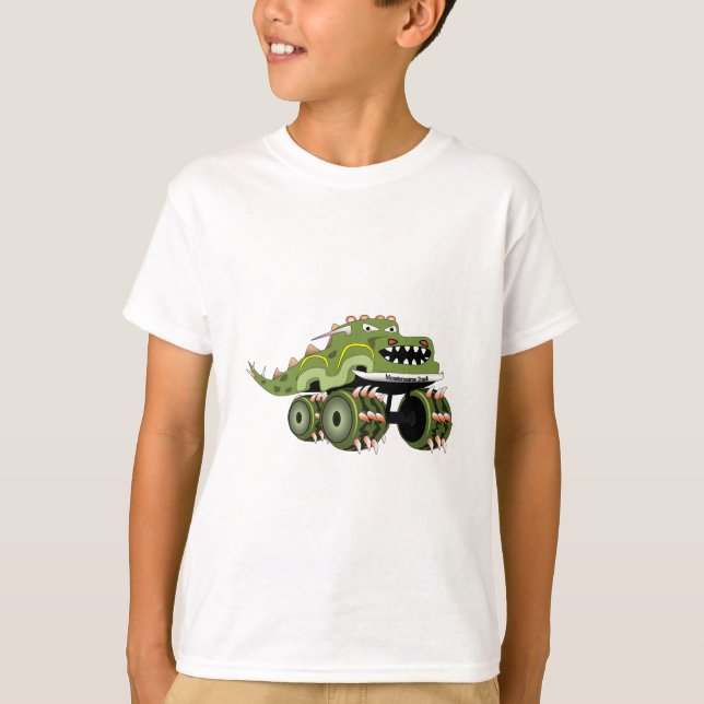 Monstersaurus lastbil t-shirt (Framsida)