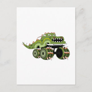 Monstersaurus Lastbil Vykort