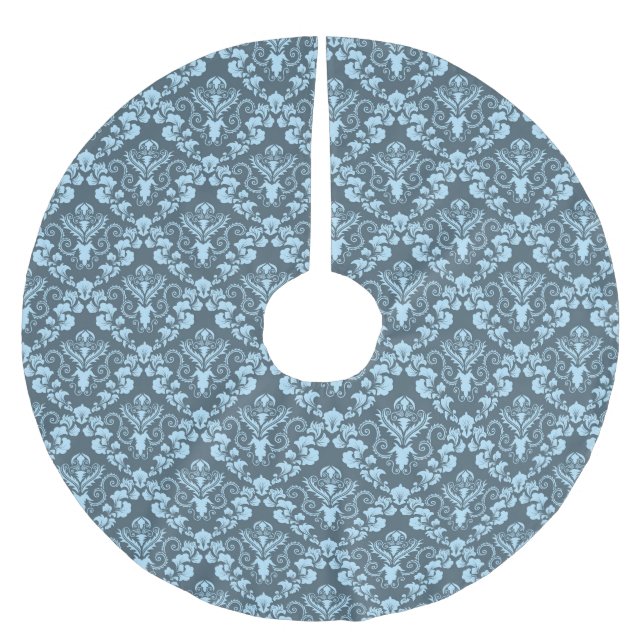 Mönsterskydd Julgransmatta Borstad Polyester (Framsidan)