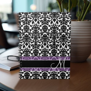 Mönsterskydd med Monogram Anteckningsbok