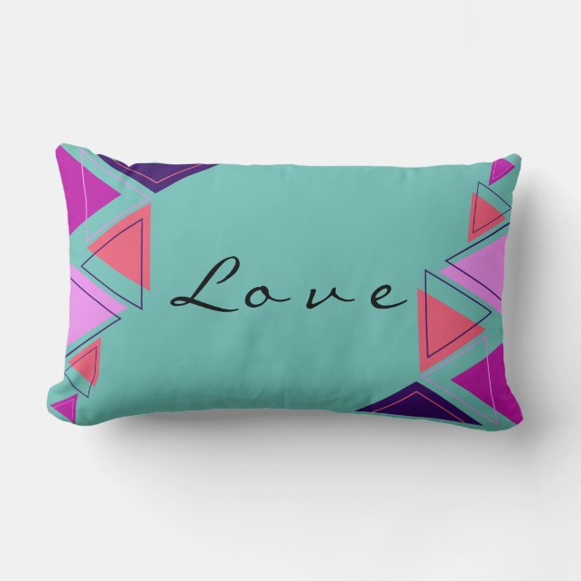 Mönsterskydd: Premium-form Lumbarkudde (Framsida)