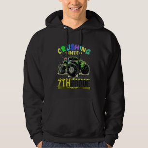 Monstertruck för barn Sjunde klass klar för att kr Hoodie