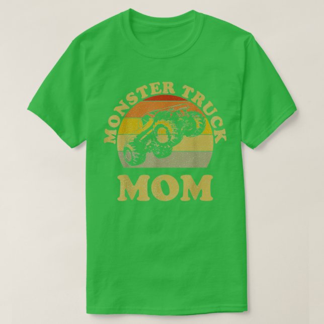 MonsterTruckMomRetroVintageMonsterTruckShirt 2 T Shirt (Design framsida)