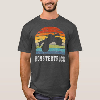 Monstertrucs Vintage Design T Shirt