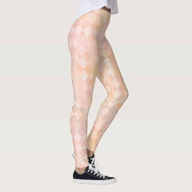 Mönstertryck Dekorativt Leggings (Höger)