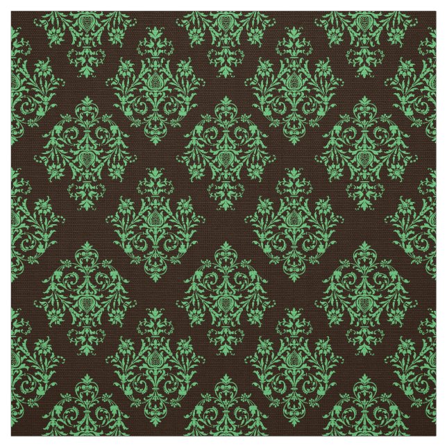 Mönstertyg för brunkolsbrunkolssystem i Ornate Bar Tyg (Provkarta)