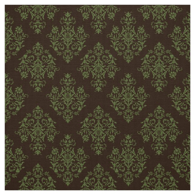 Mönstertyg för brunkolsbrunkolssystem i Ornate Bar Tyg (Provkarta)