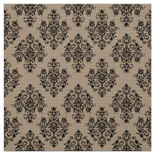 Mönstertyg för Ornate Baroque Damask Tyg